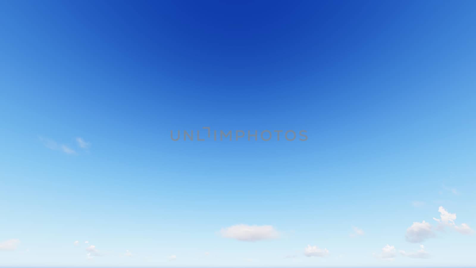 Cloudy blue sky abstract background, blue sky background with tiny clouds, 3d rendering

