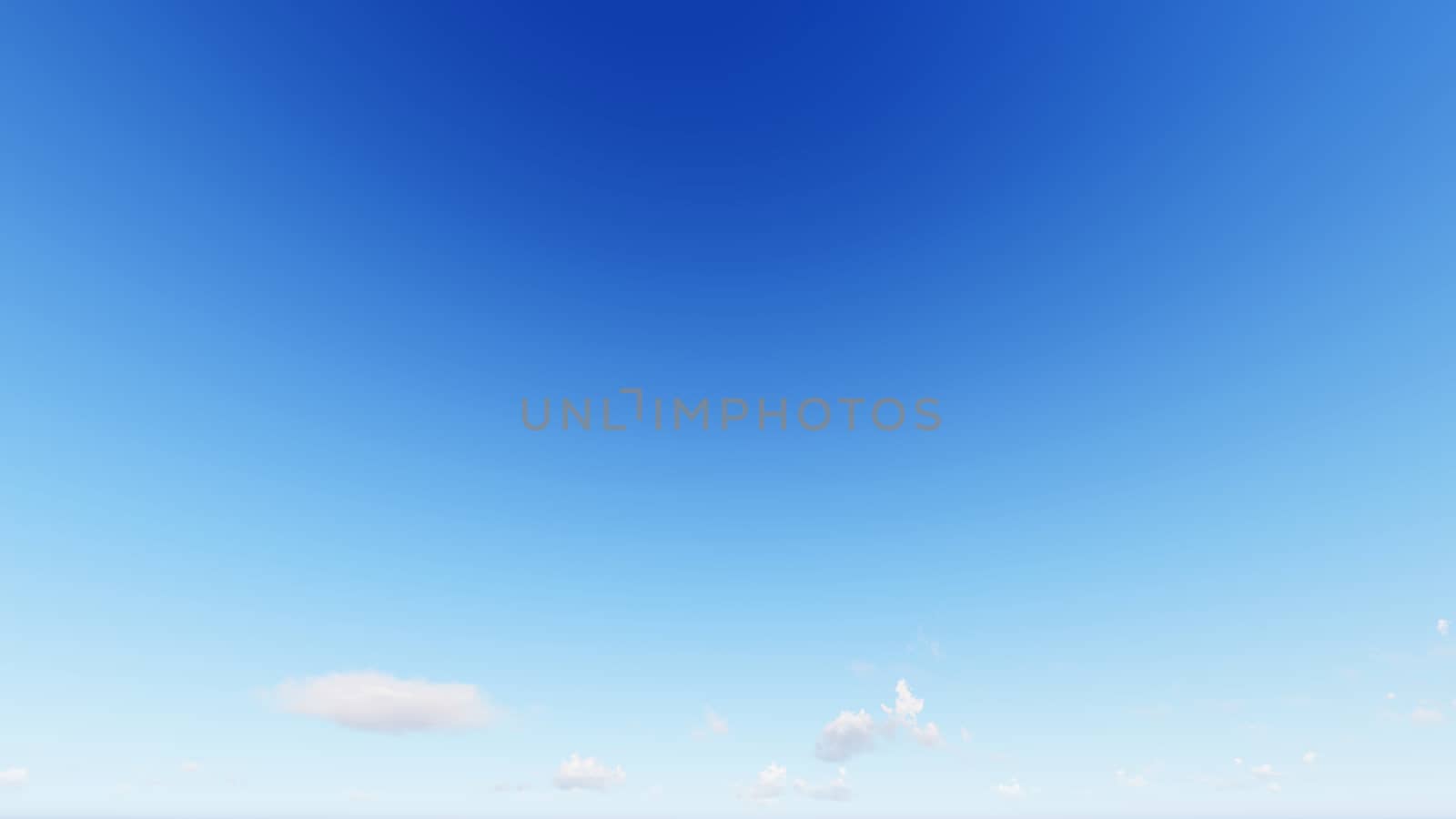 Cloudy blue sky abstract background, blue sky background with tiny clouds, 3d rendering

