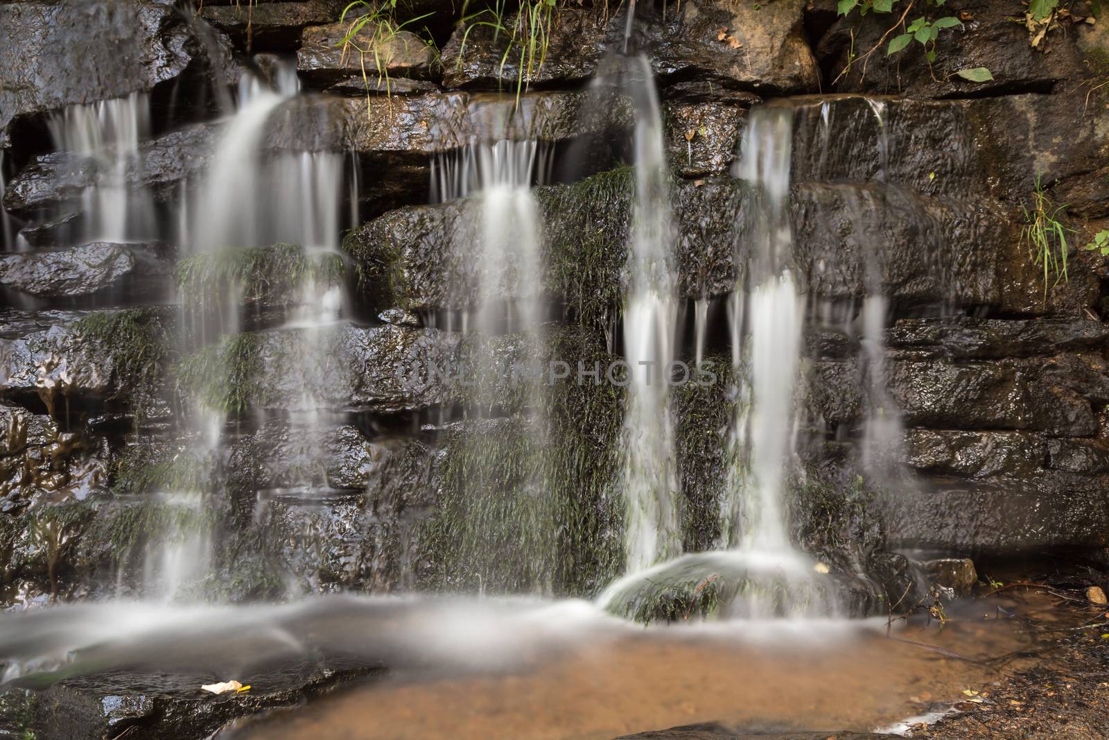 Waterfall at mill dam