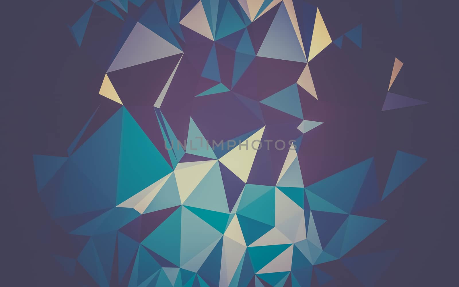 Abstract low poly background, geometry triangle, mosaic pastel color background