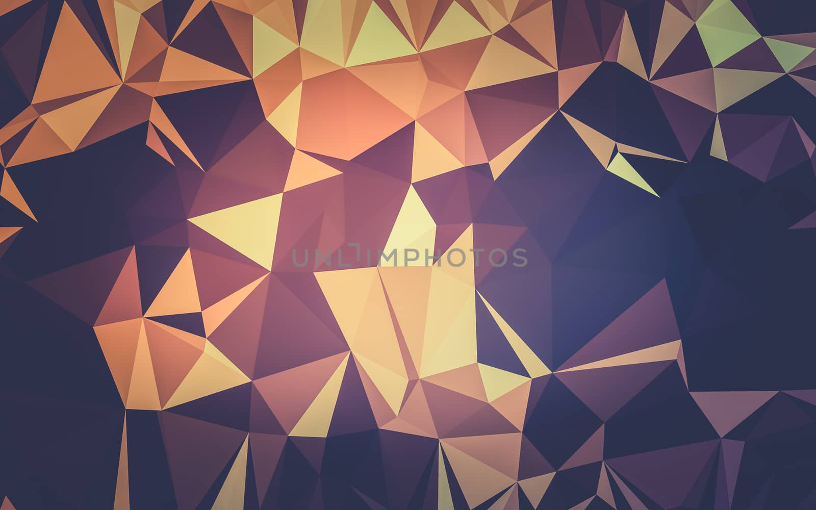 Abstract low poly background, geometry triangle, mosaic pastel color background