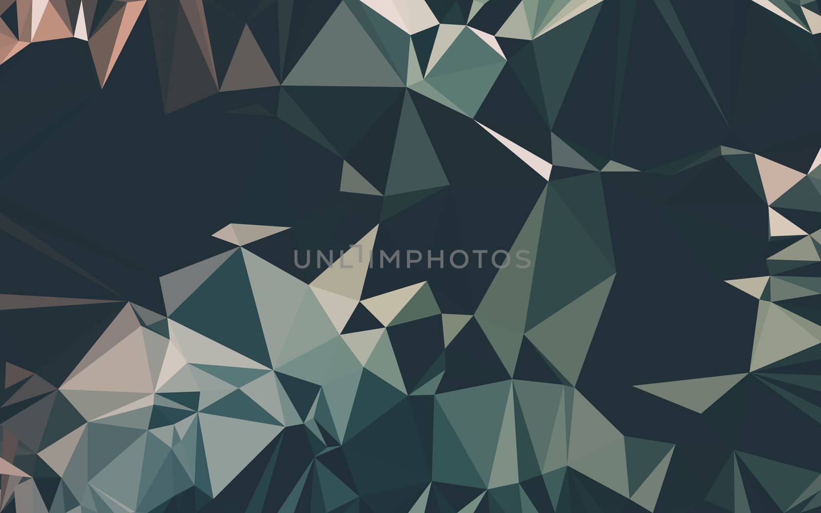 Abstract low poly background, geometry triangle, mosaic pastel color background