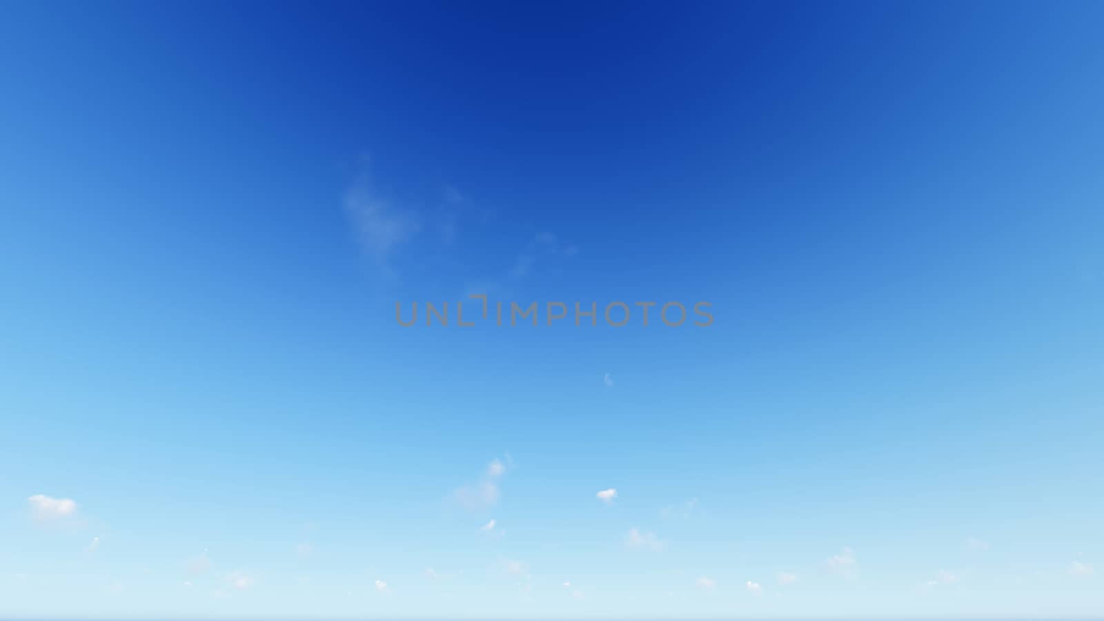 Cloudy blue sky abstract background, blue sky background with tiny clouds, 3d rendering

