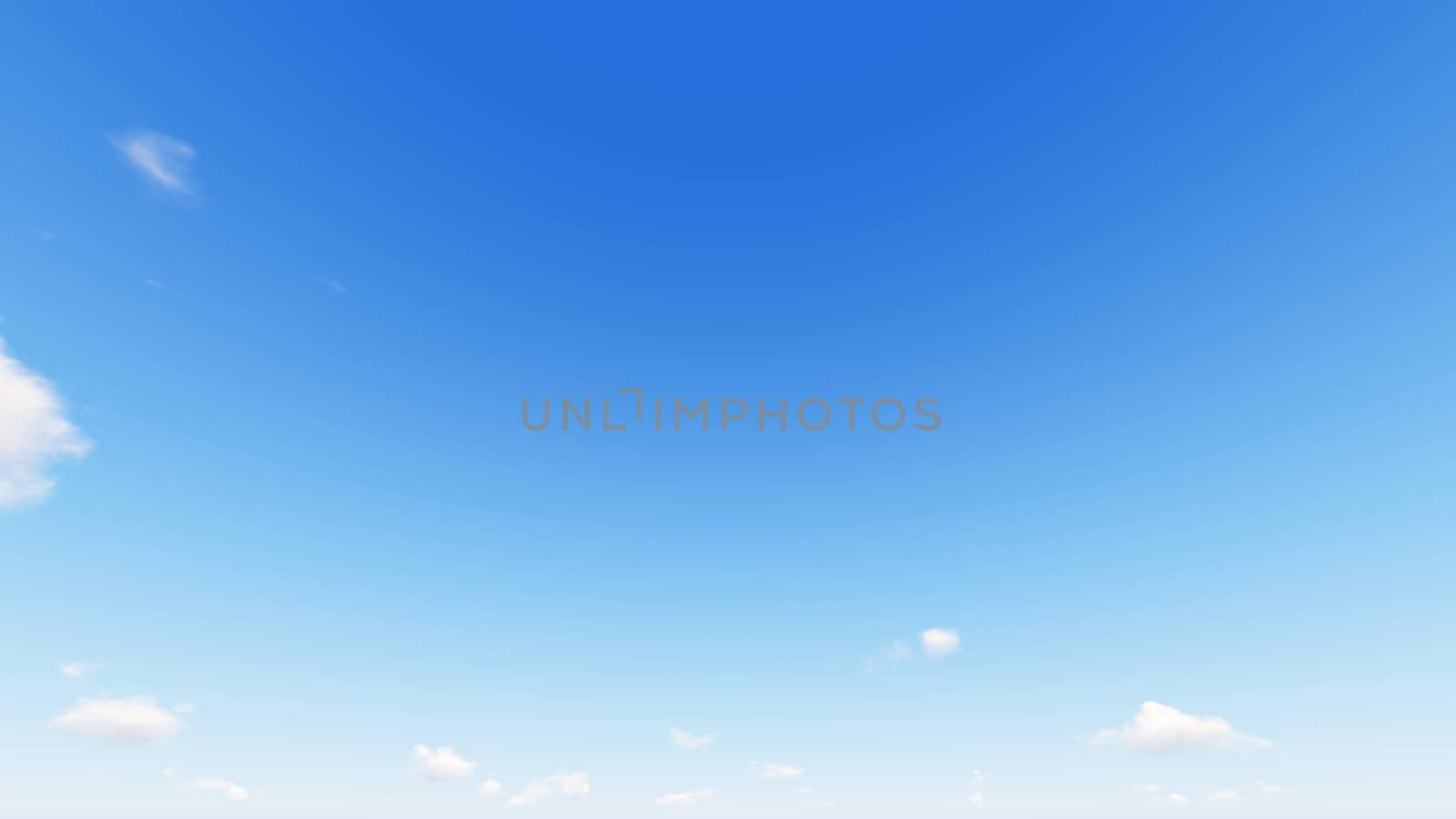 Cloudy blue sky abstract background, blue sky background with tiny clouds, 3d rendering

