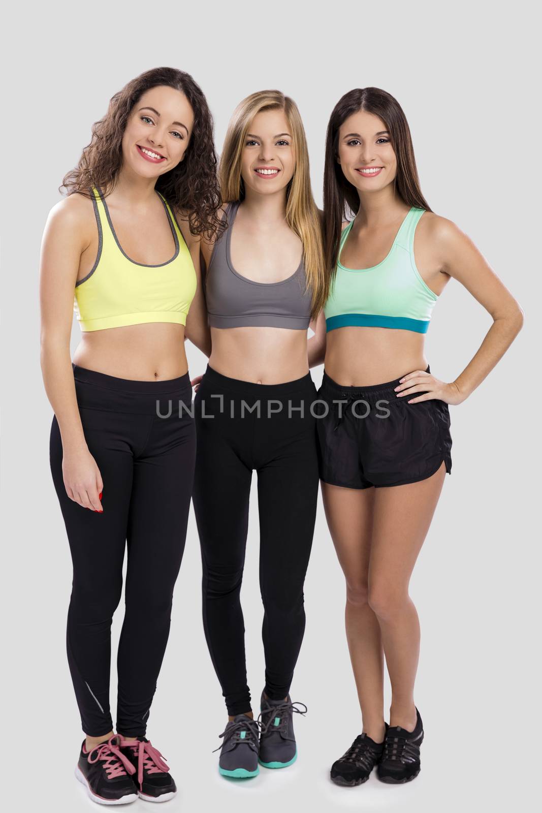 Athletic girls by Iko