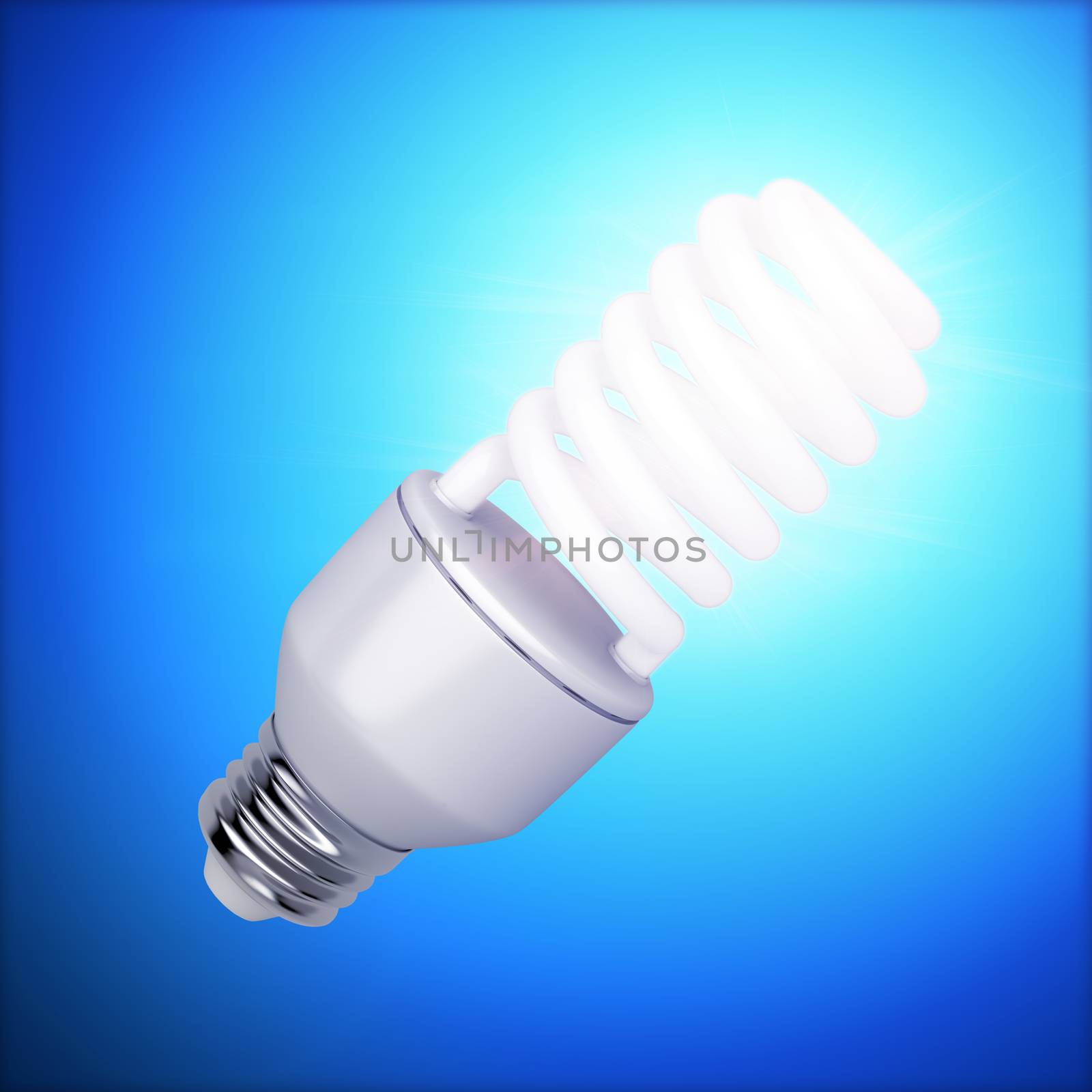 Energy saving light bulb by magraphics