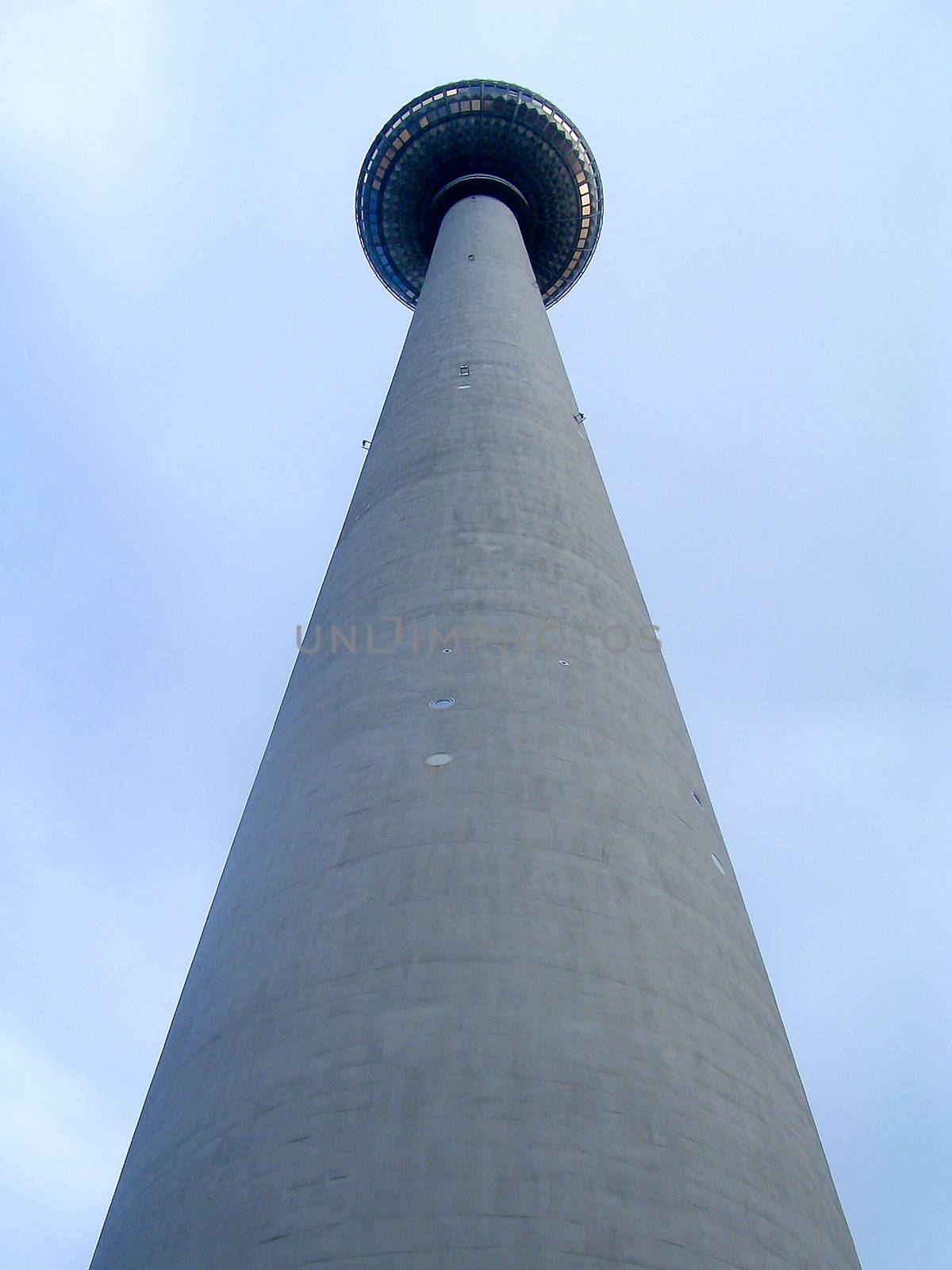 Fernsehturm (TV Tower) in Alexanderplatz, Berlin, Germany
