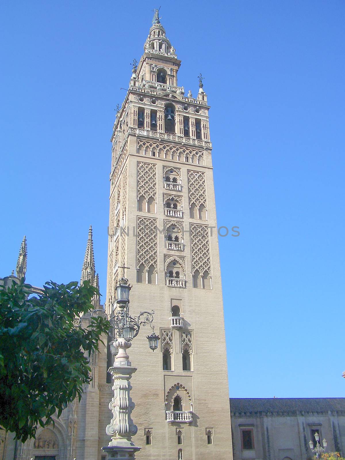 The Giralda, Bell Tower of Sevilla Cathedral, formerly a minaret by marcorubino