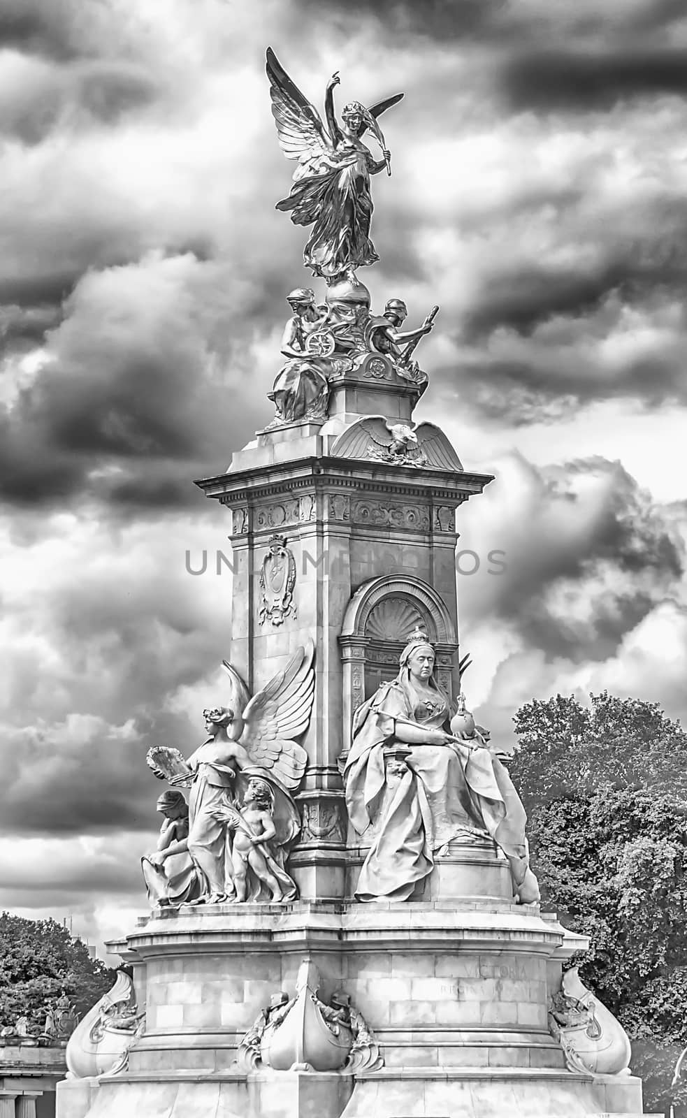 Victoria Memorial at Buckingham Palace, London, UK