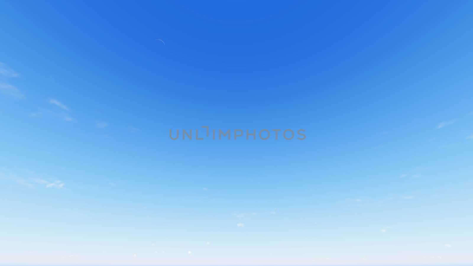 Cloudy blue sky abstract background, blue sky background with tiny clouds, 3d rendering

