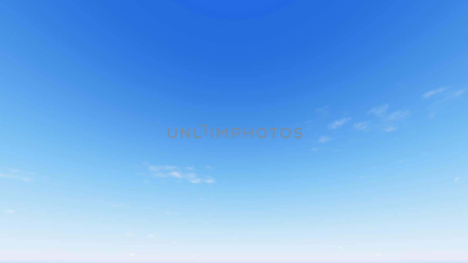 Cloudy blue sky abstract background, blue sky background with tiny clouds, 3d rendering

