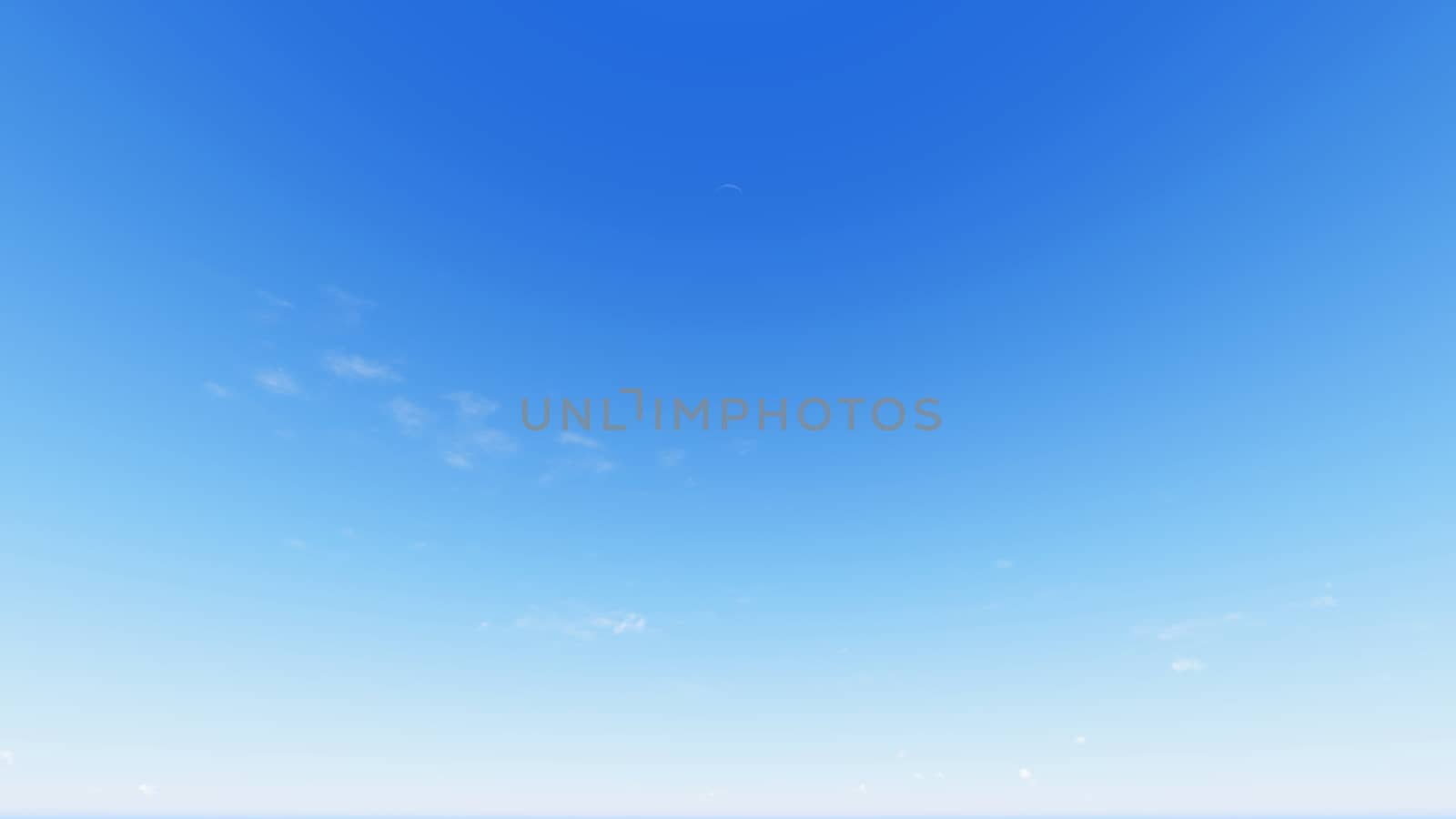 Cloudy blue sky abstract background, blue sky background with tiny clouds, 3d rendering

