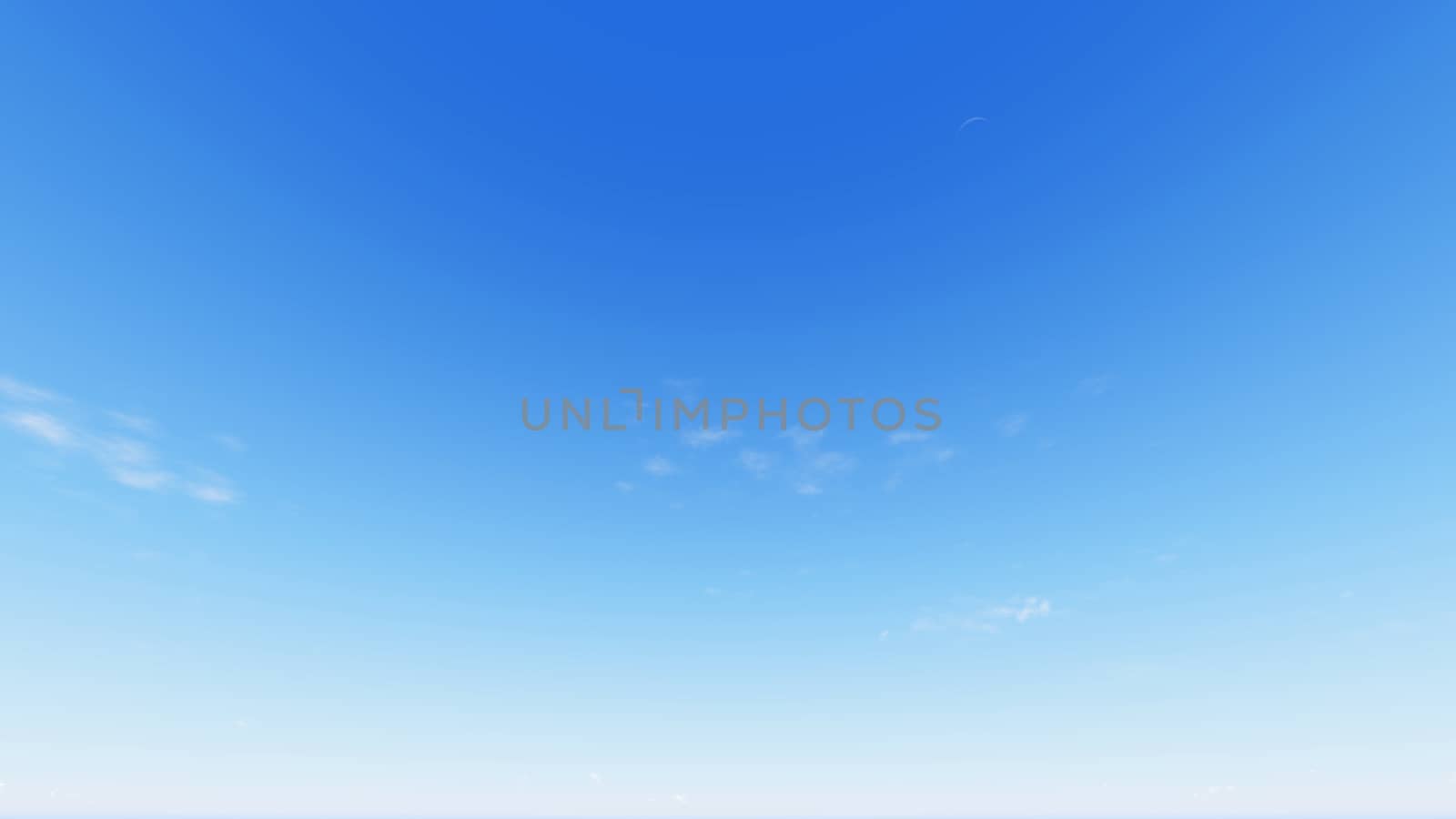 Cloudy blue sky abstract background, blue sky background with tiny clouds, 3d rendering

