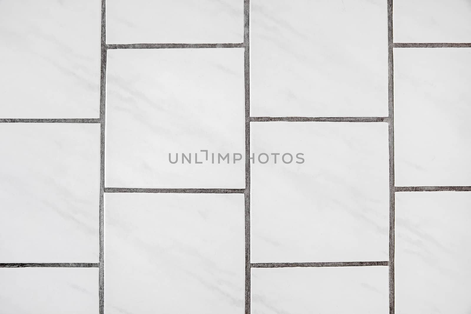 Tiles floor background, texture, material - white with joint