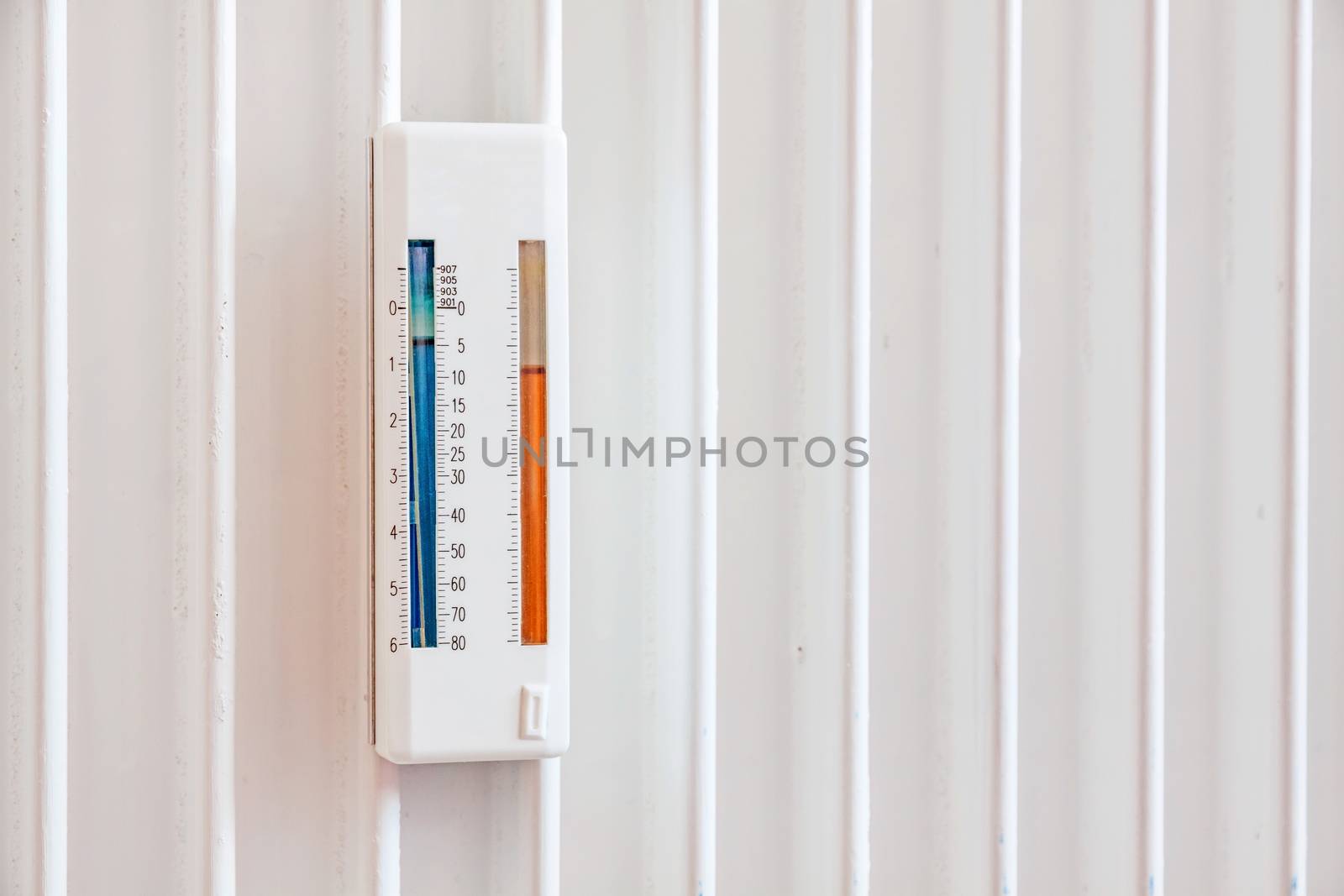 heating measurement control reading panel