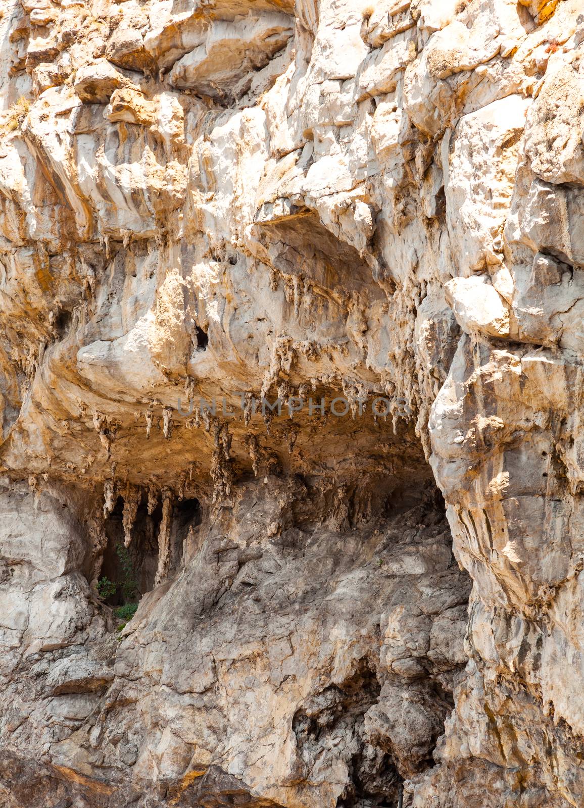 Stalactites and stalagmites Amalfi Coast, Italy. by motorolka
