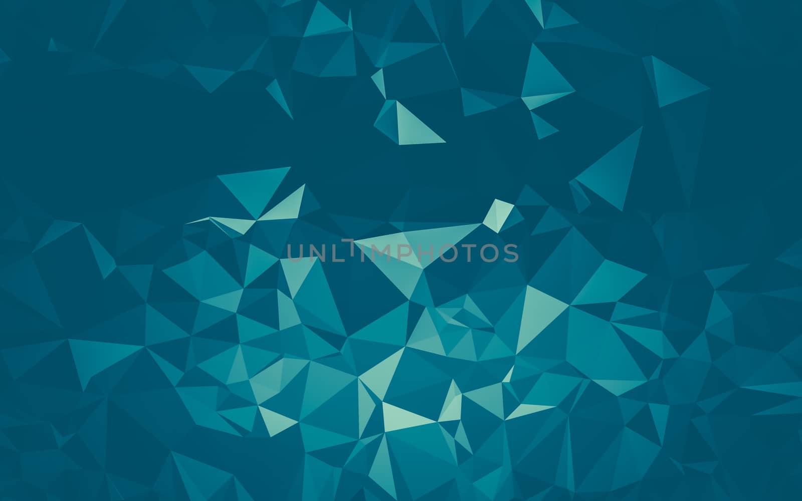 Abstract low poly background, geometry triangle by teerawit