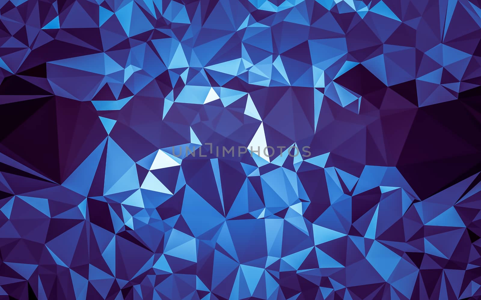 Abstract low poly background, geometry triangle by teerawit