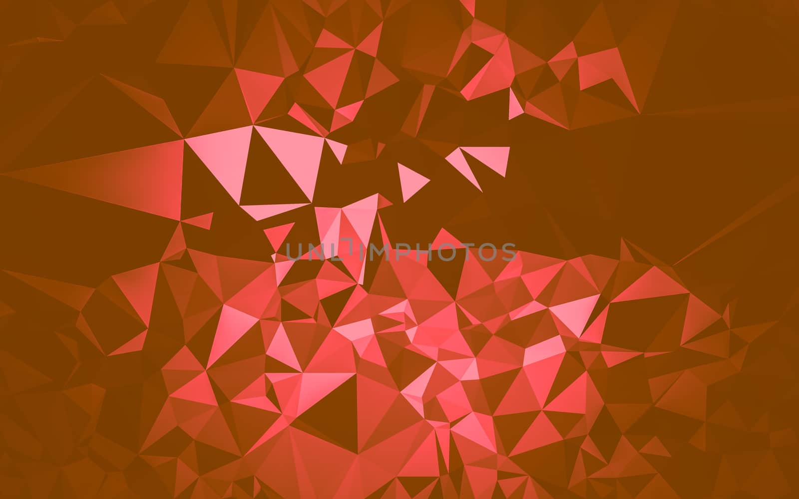 Abstract low poly background, geometry triangle by teerawit