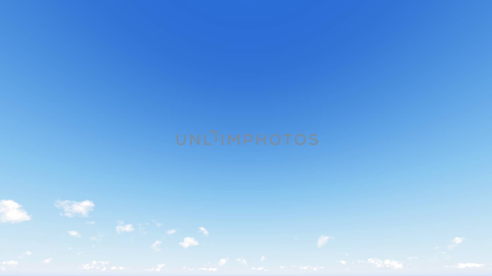 Cloudy blue sky abstract background, blue sky background with tiny clouds, 3d rendering

