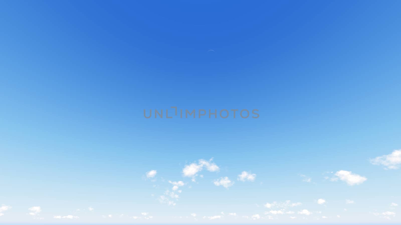 Cloudy blue sky abstract background, blue sky background with tiny clouds, 3d rendering

