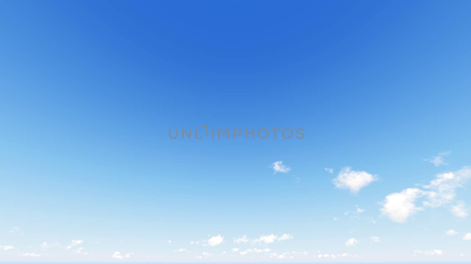 Cloudy blue sky abstract background, blue sky background with tiny clouds, 3d rendering

