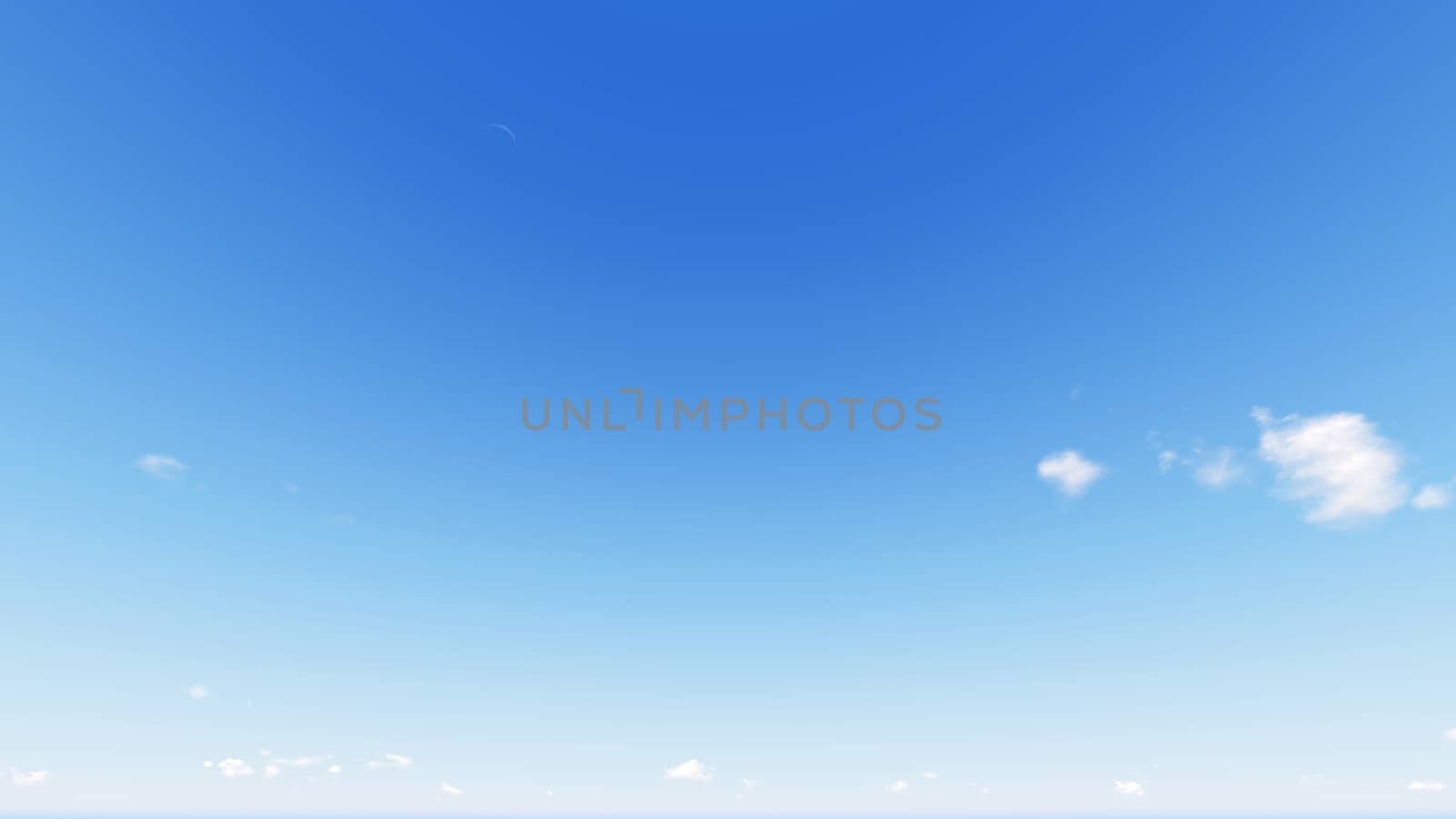 Cloudy blue sky abstract background, blue sky background with tiny clouds, 3d rendering

