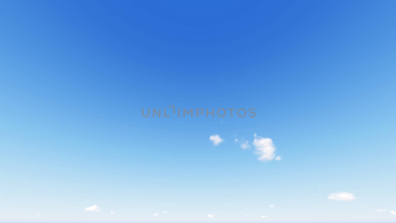 Cloudy blue sky abstract background, blue sky background with tiny clouds, 3d rendering

