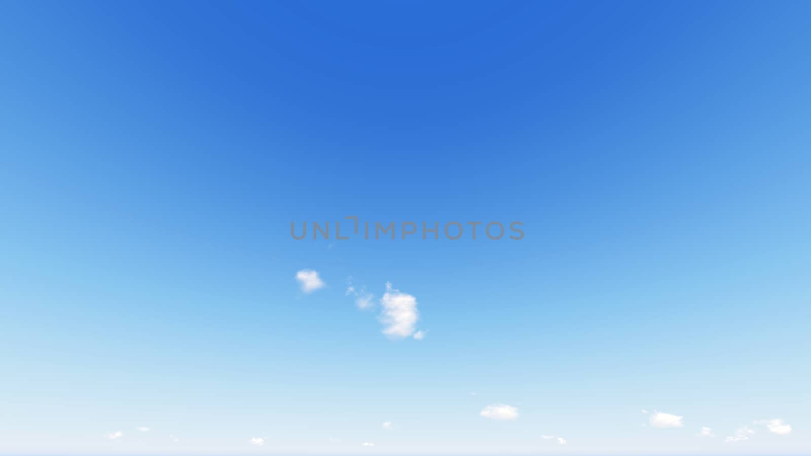 Cloudy blue sky abstract background, blue sky background with tiny clouds, 3d rendering

