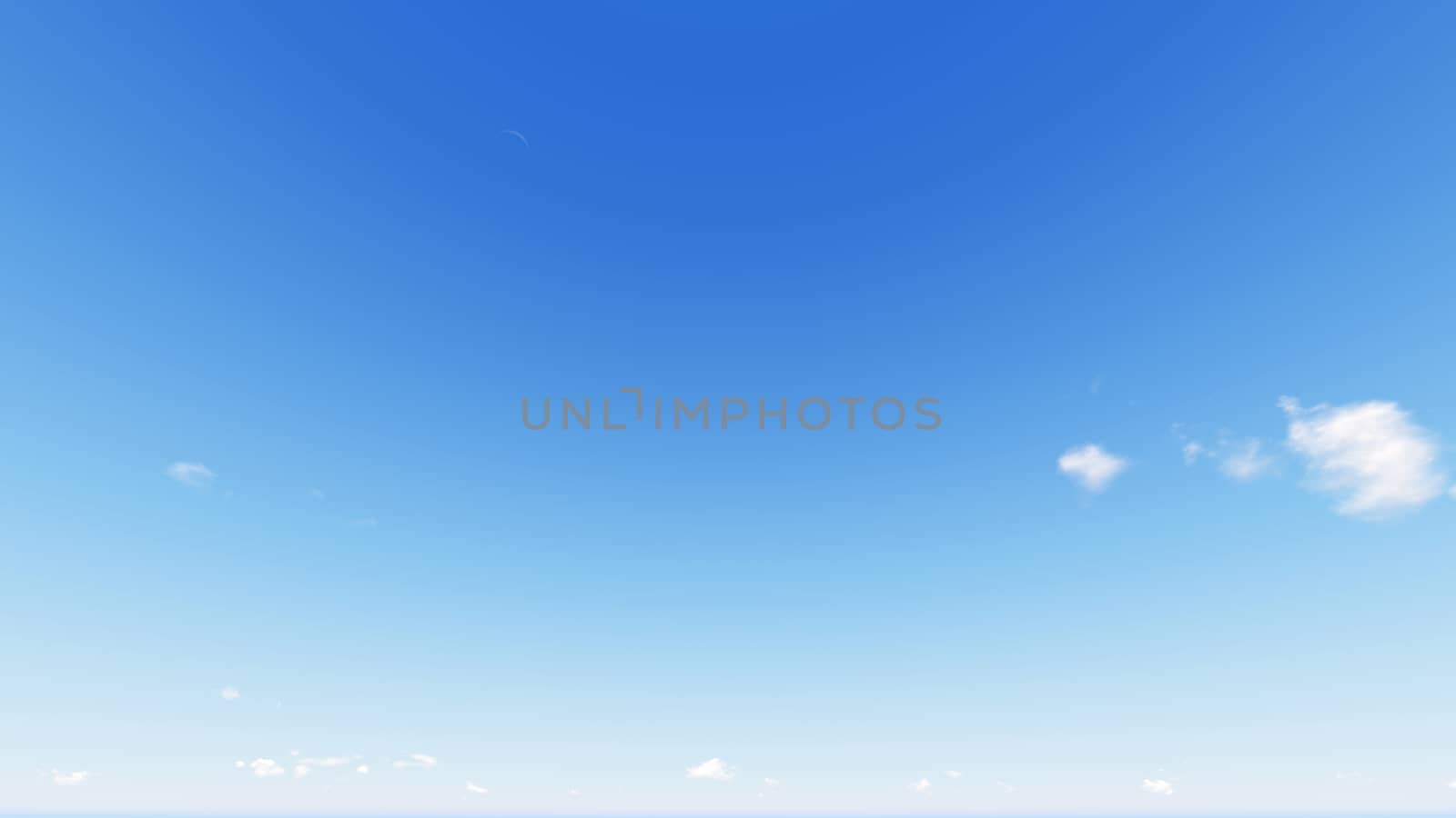 Cloudy blue sky abstract background, blue sky background with tiny clouds, 3d rendering

