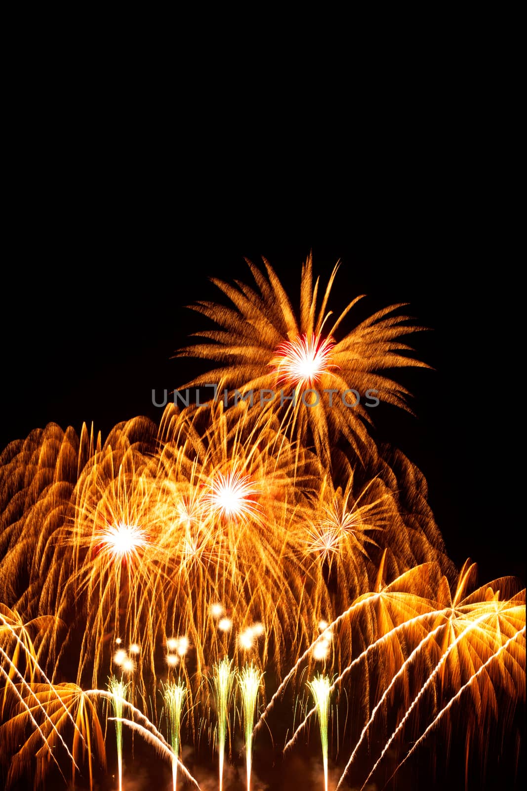 Fireworks light up the sky by jee1999