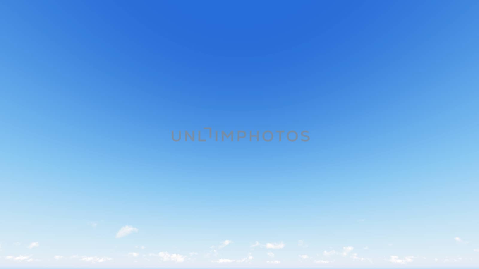 Cloudy blue sky abstract background, blue sky background with tiny clouds, 3d rendering

