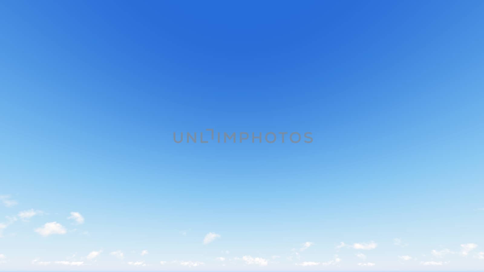 Cloudy blue sky abstract background, blue sky background with tiny clouds, 3d rendering

