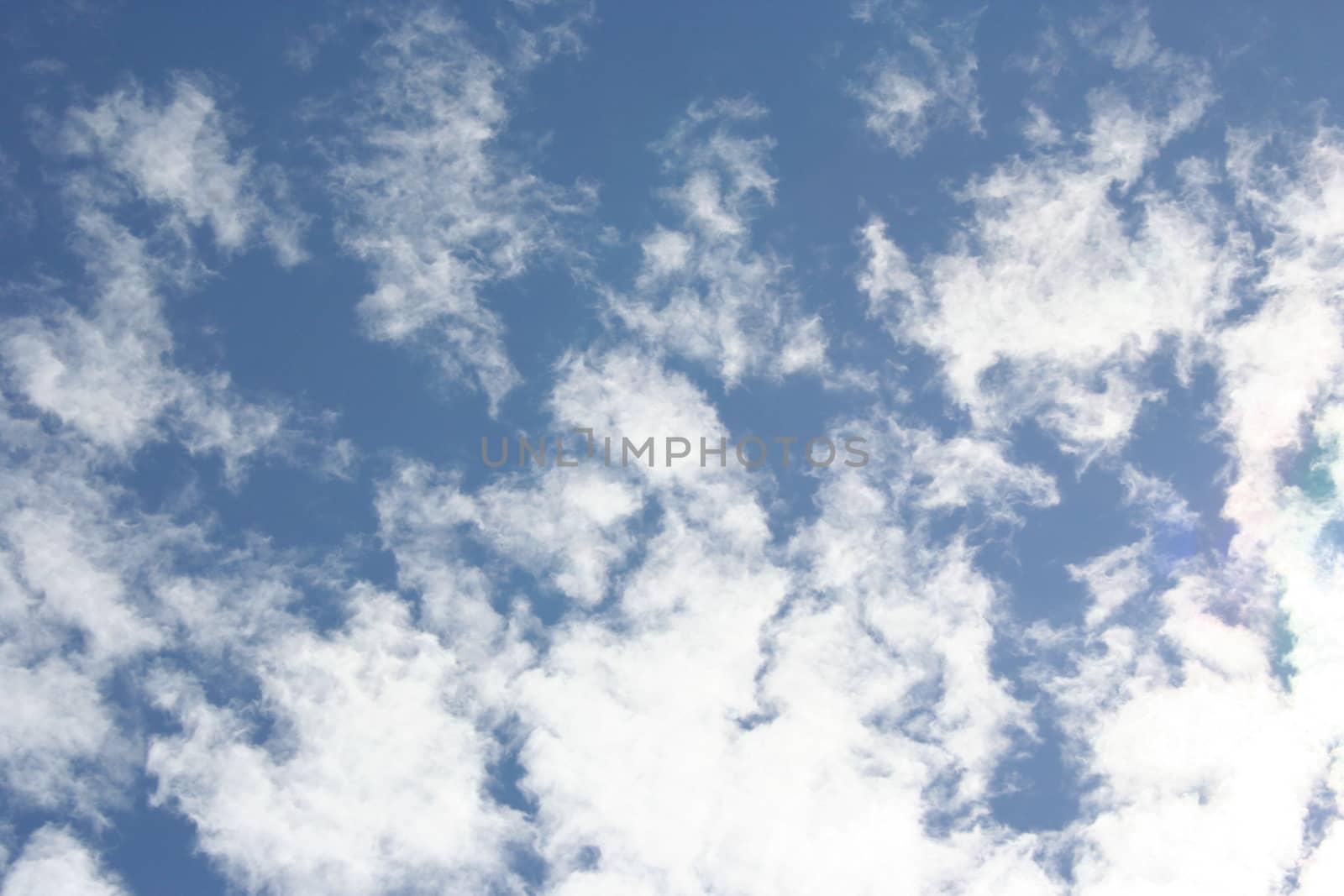 sky with clouds by elin_merete