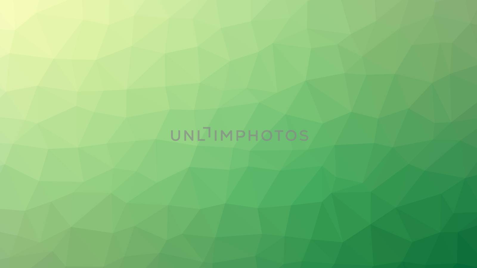 Abstract green gradient lowploly of many triangles background for use in design by skrotov