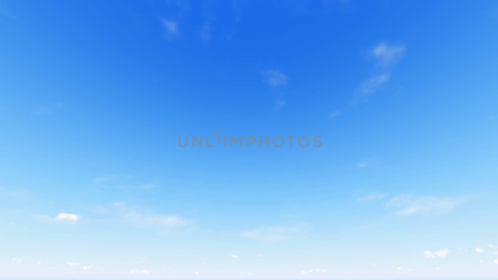 Cloudy blue sky abstract background, blue sky background with tiny clouds, 3d rendering

