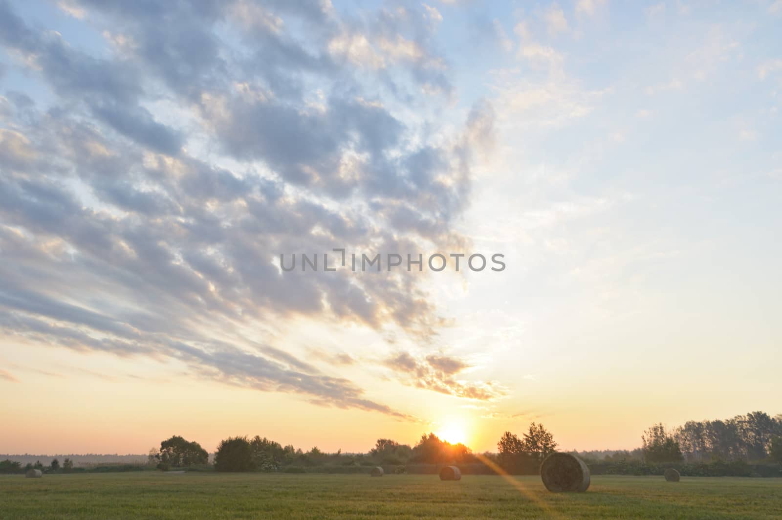 blue sky, natural clouds, nature series