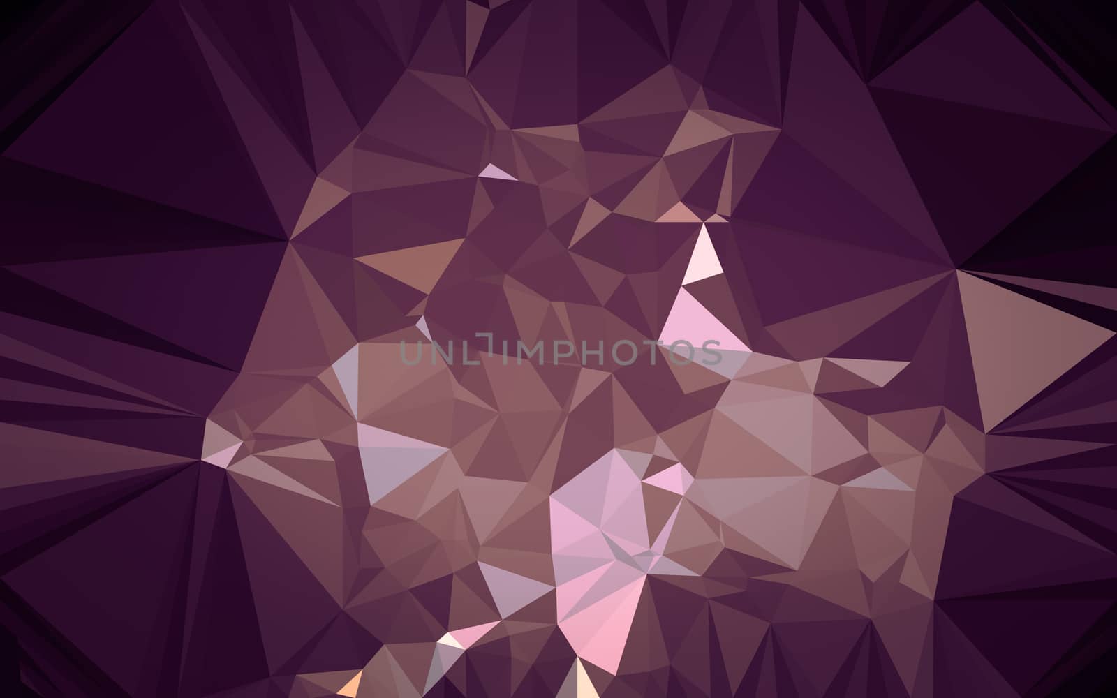 Abstract low poly background, geometry triangle by teerawit