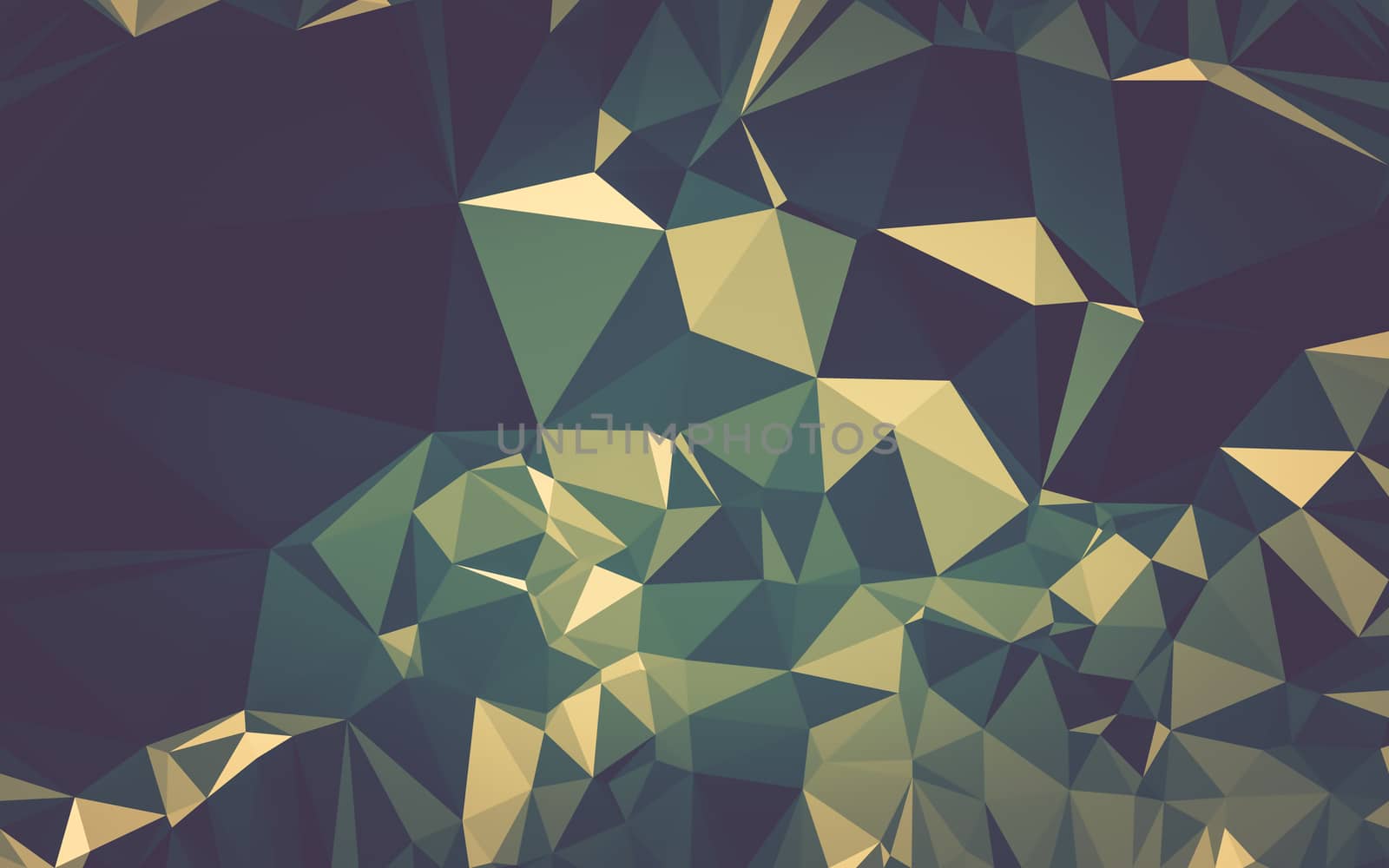 Abstract low poly background, geometry triangle by teerawit