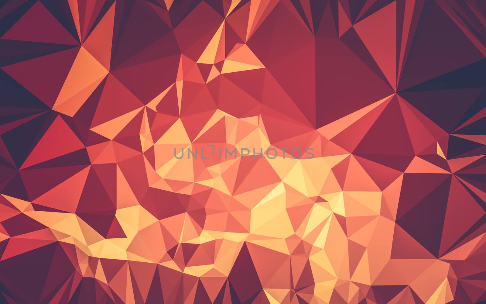 Abstract low poly background, geometry triangle by teerawit