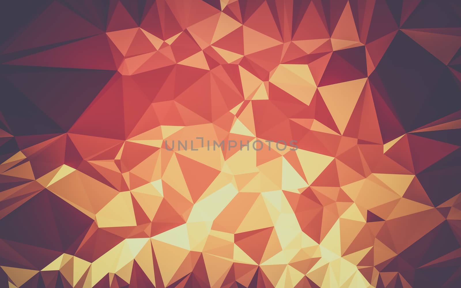 Abstract low poly background, geometry triangle by teerawit