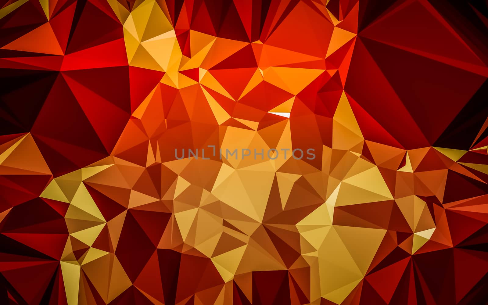 Abstract low poly background, geometry triangle by teerawit