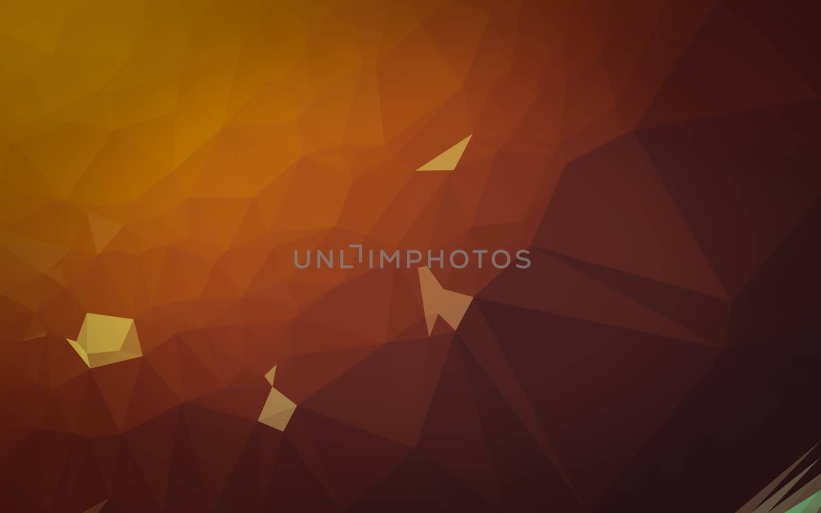 Abstract low poly background, geometry triangle by teerawit