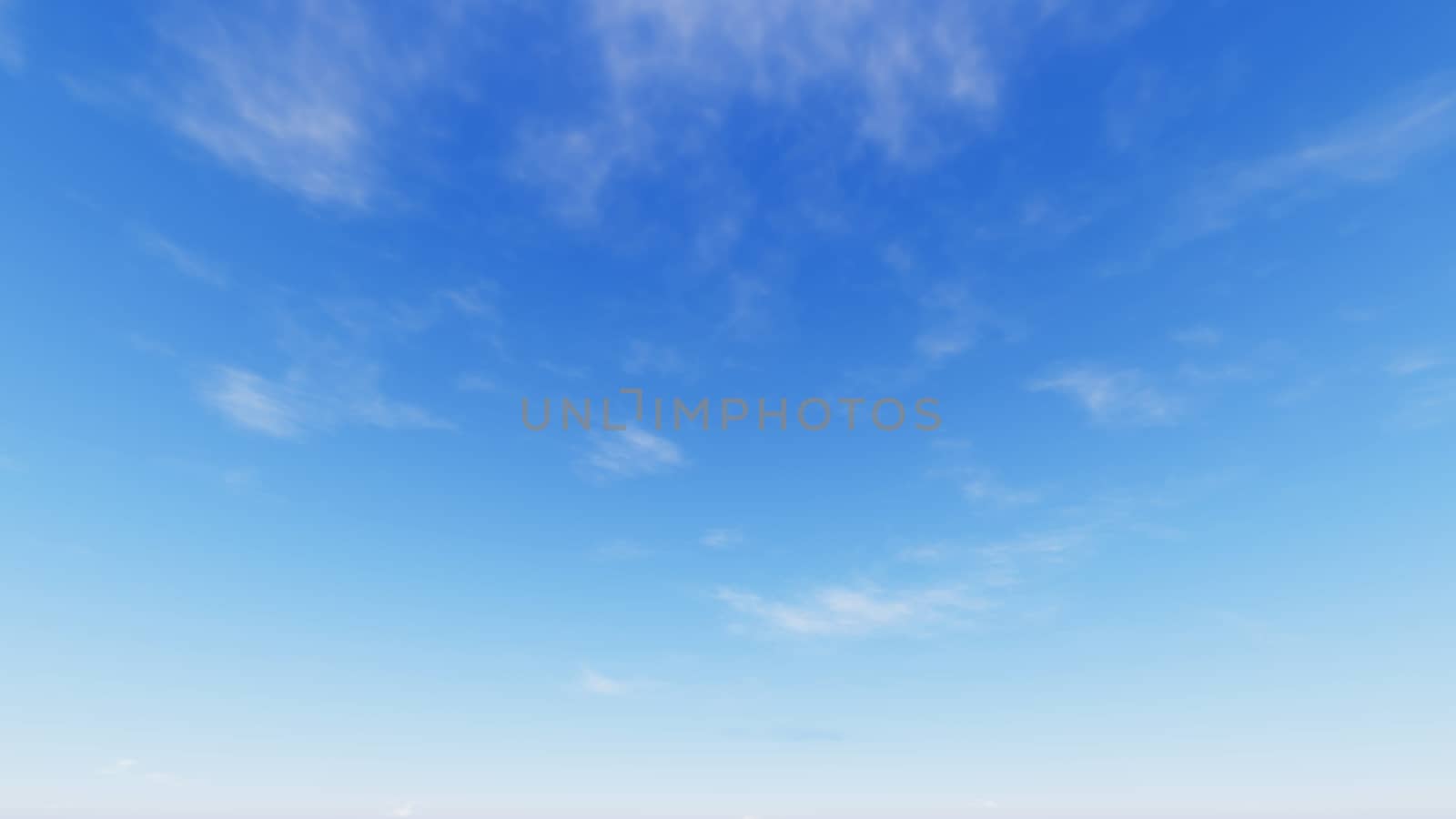 Cloudy blue sky abstract background, blue sky background with tiny clouds, 3d rendering

