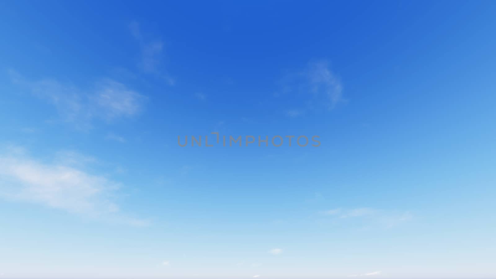 Cloudy blue sky abstract background, blue sky background with tiny clouds, 3d rendering

