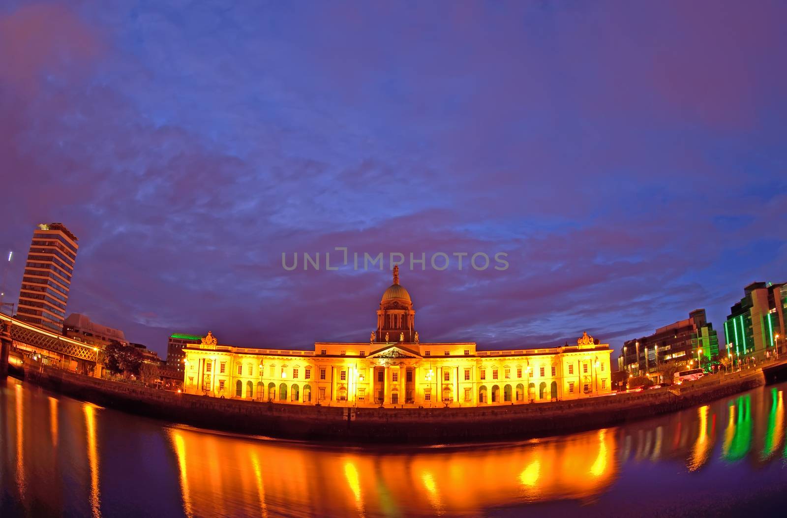 The Custom House in Dublin, Ireland