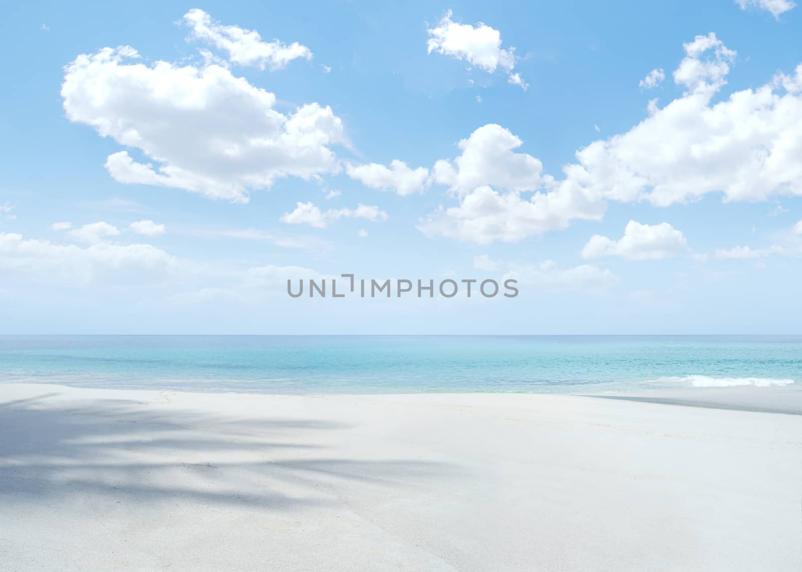 View of nice tropical  beach