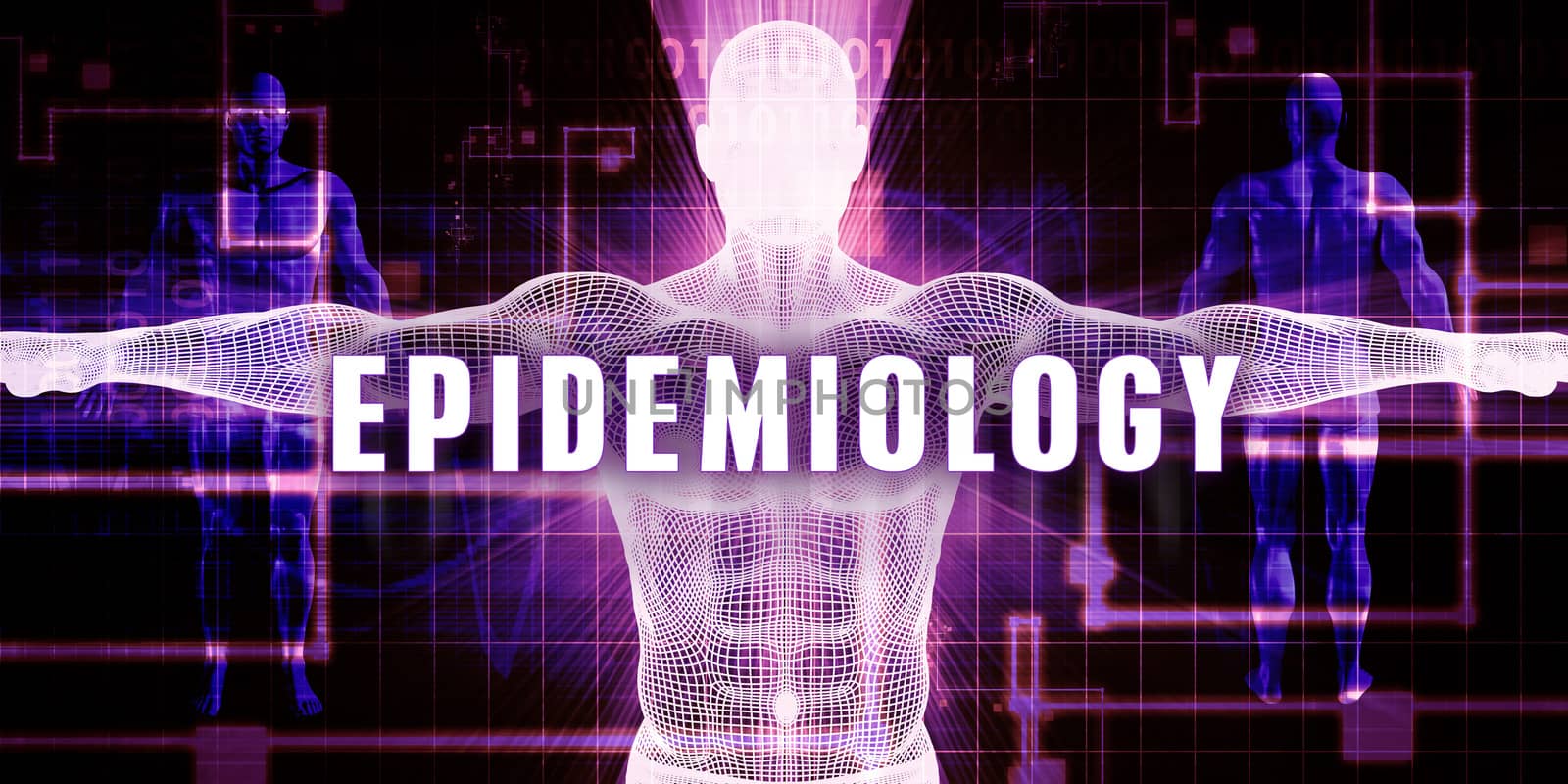 Epidemiology as a Digital Technology Medical Concept Art
