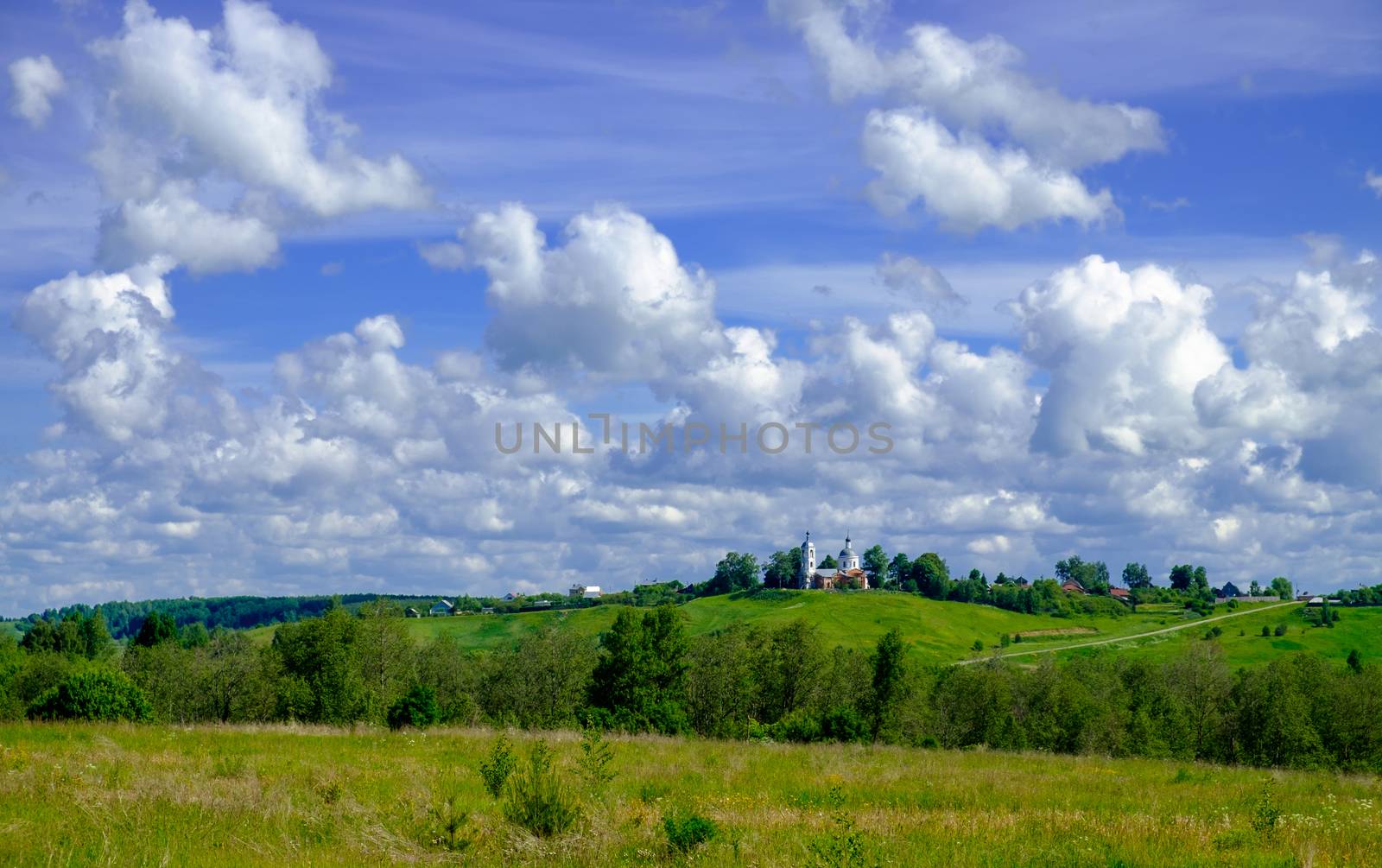 Church on Hill by ilbes