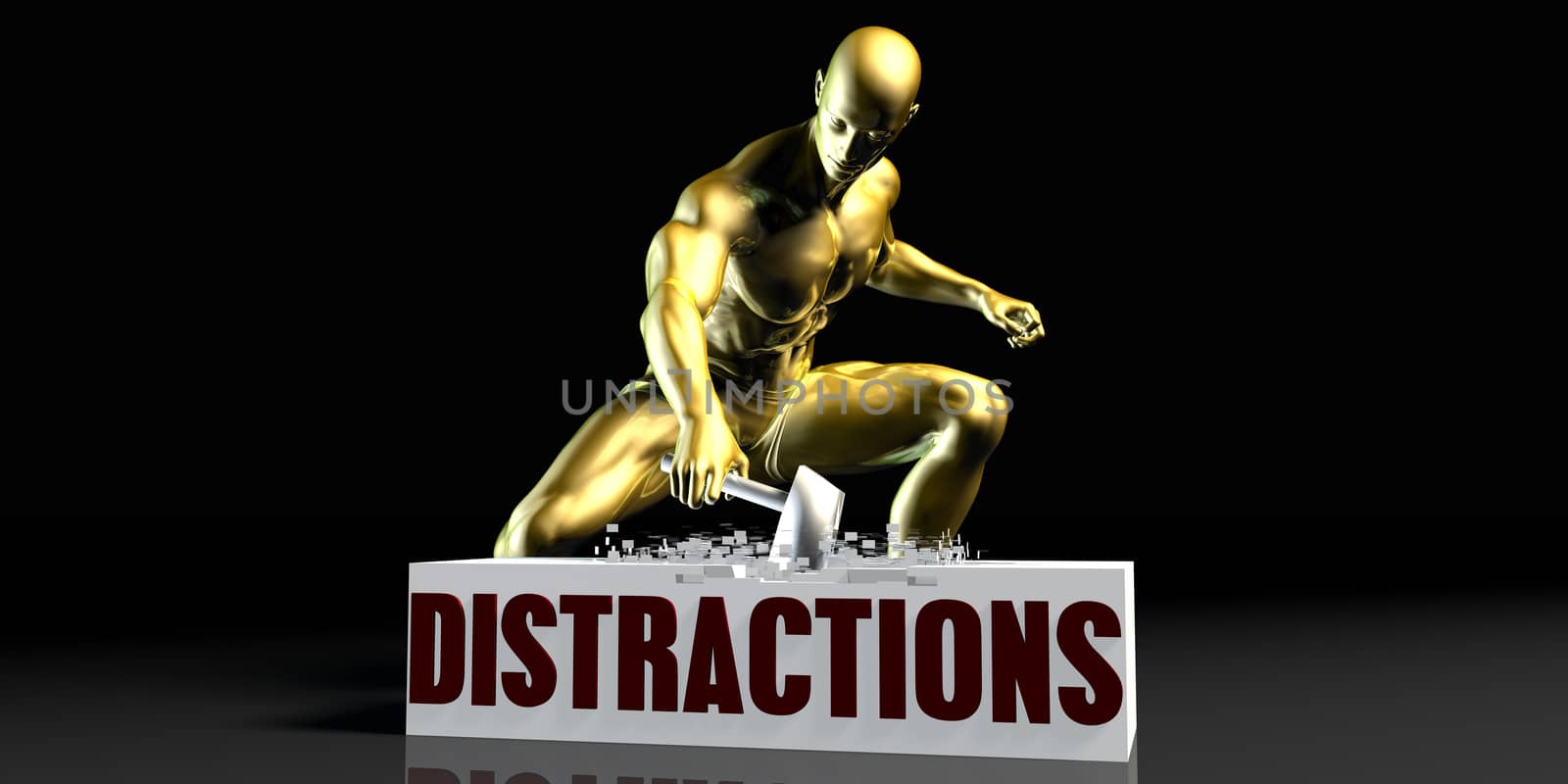 Eliminating Stopping or Reducing Distractions as a Concept